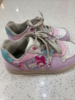 Hello Kitty x My Melody Pink Kids Sneakers size 13